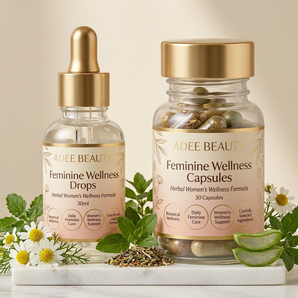 Feminine Wellness Course – Capsules + Drops