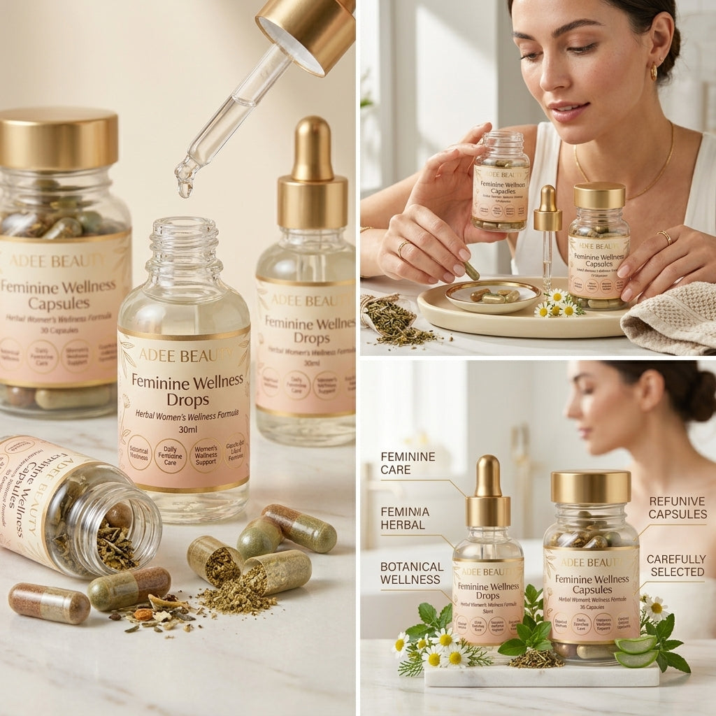 Feminine Wellness Course – Capsules + Drops
