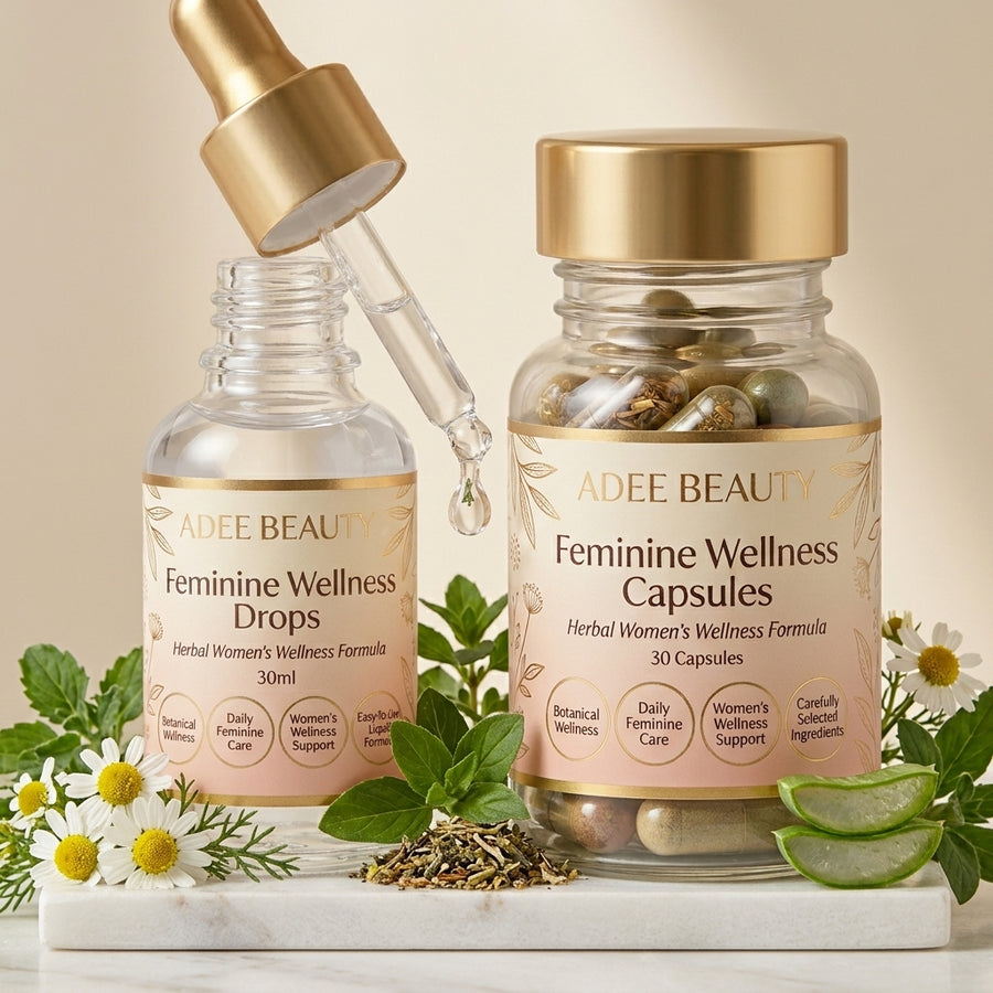 Feminine Wellness Course – Capsules + Drops